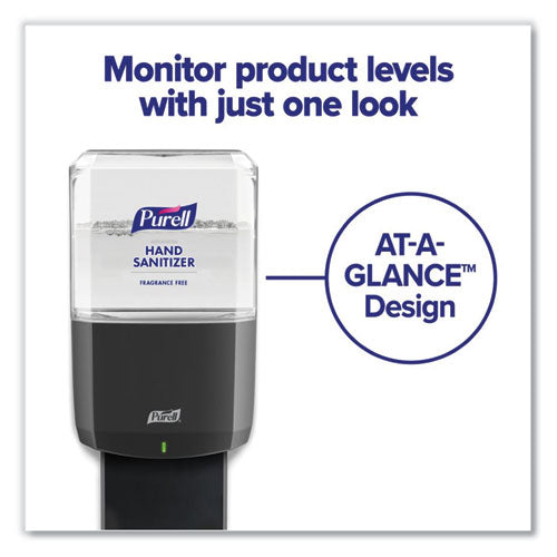 Image of PURELL® Es8 Touch Free Hand Sanitizer Dispenser, 1,200 Ml, 5.25 X 8.56 X 12.13, Graphite