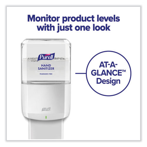 Image of PURELL® Es8 Touch Free Hand Sanitizer Dispenser, 1,200 Ml, 5.25 X 8.56 X 12.13, White