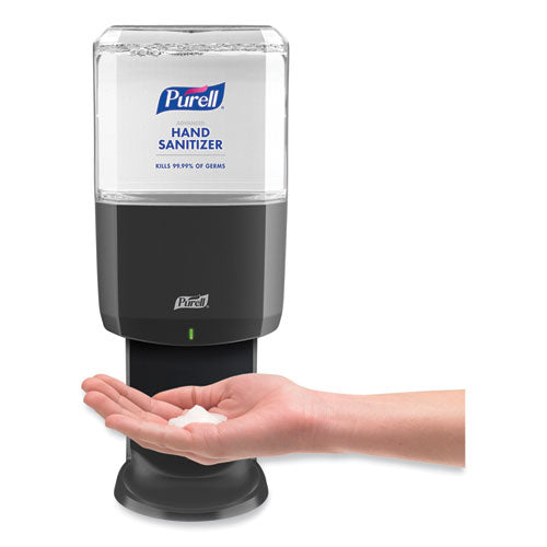 Image of PURELL® Es6 Touch Free Hand Sanitizer Dispenser, 1,200 Ml, 5.25 X 8.56 X 12.13, Graphite