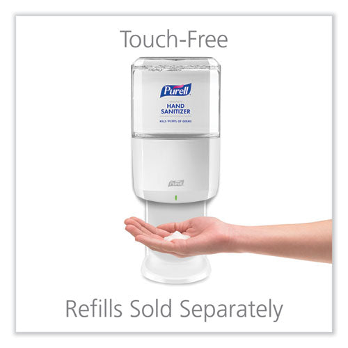 Image of PURELL® Es6 Touch Free Hand Sanitizer Dispenser, 1,200 Ml, 5.25 X 8.56 X 12.13, White