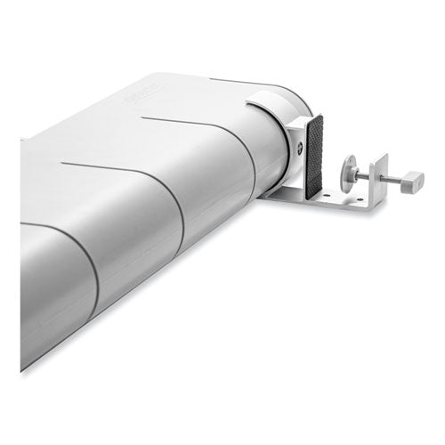 Image of deflecto® Oasis Privacy Panel, 24 x 2.7 x 16.36, Gray