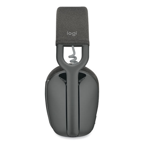 Image of Logitech® Zone Vibe Wireless Binaural Over The Head Headset, Graphite