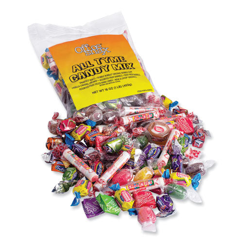 Image of Office Snax® Candy Assortments, All Tyme Candy Mix, 1 lb Bag