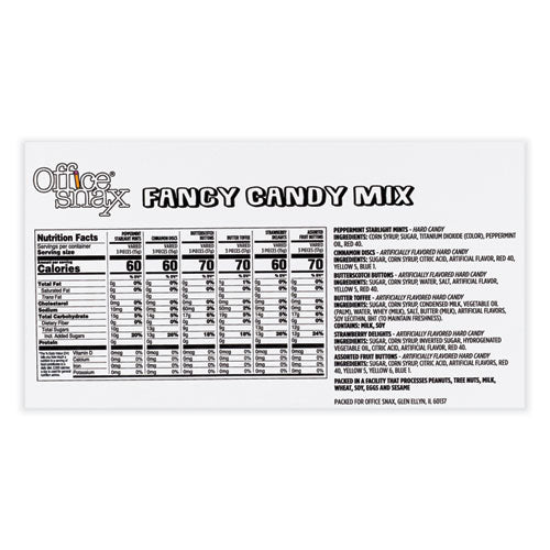 Image of Office Snax® Candy Assortments, Fancy Candy Mix, 1 lb Bag