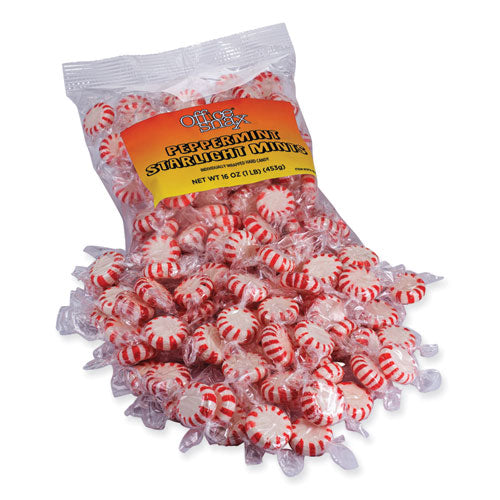Image of Office Snax® Candy Assortments, Starlight Peppermint Candy, 1 lb Bag
