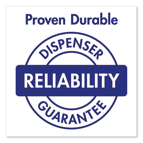 Image of PURELL® Es4 Soap Push-Style Dispenser, 1,200 Ml, 4.88 X 8.8 X 11.38, White
