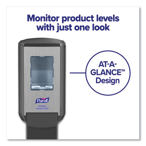 Image of PURELL® Cs4 Hand Sanitizer Dispenser, 1,200 Ml, 4.88 X 8.19 X 11.38, Graphite