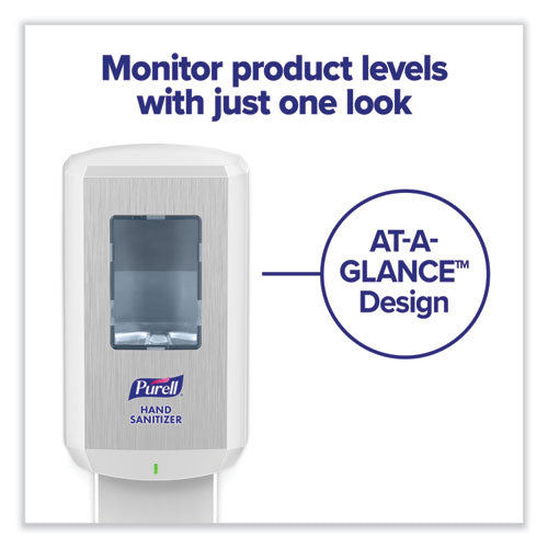 Image of PURELL® Cs6 Hand Sanitizer Dispenser, 1,200 Ml, 5.79 X 3.93 X 15.64, White