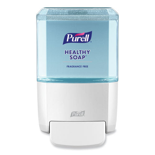Image of PURELL® Es4 Soap Push-Style Dispenser, 1,200 Ml, 4.88 X 8.8 X 11.38, White