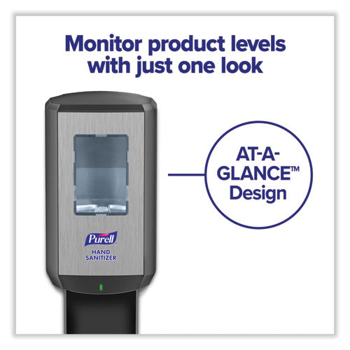 Image of PURELL® Cs6 Hand Sanitizer Dispenser, 1,200 Ml, 5.79 X 3.93 X 15.64, Graphite