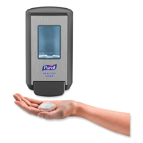 Image of PURELL® Cs4 Soap Push-Style Dispenser, 1,250 Ml, 4.88 X 8.8 X 11.38, Graphite