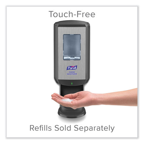 Image of PURELL® Cs6 Hand Sanitizer Dispenser, 1,200 Ml, 5.79 X 3.93 X 15.64, Graphite