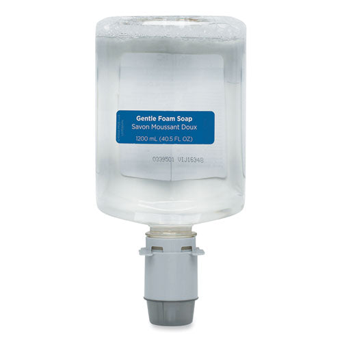 Image of Georgia Pacific® Professional Pacific Blue Ultra Foam Soap Manual Dispenser Refill, Fragrance-Free, 1,200 mL, 4/Carton