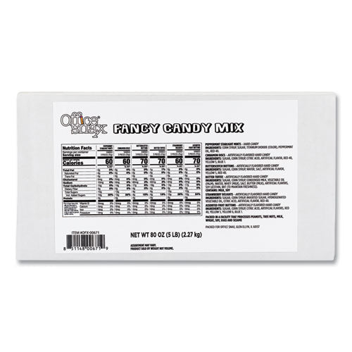 Image of Office Snax® Candy Assortments, Fancy Candy Mix, 5 lb Carton
