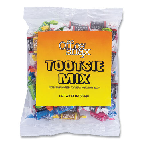 Image of Office Snax® Tootsie Roll Assortment, 14 oz Bag