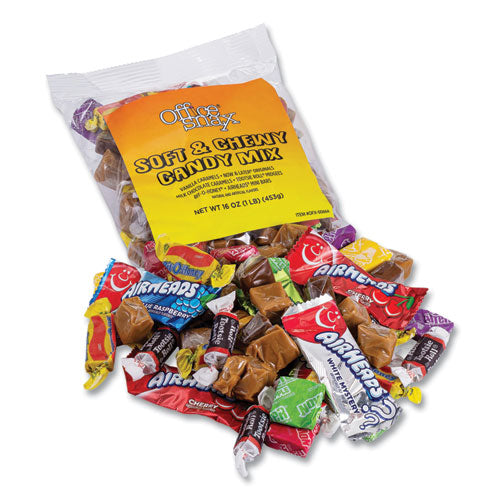 Image of Office Snax® Candy Assortments, Soft and Chewy Candy Mix, 1 lb Bag