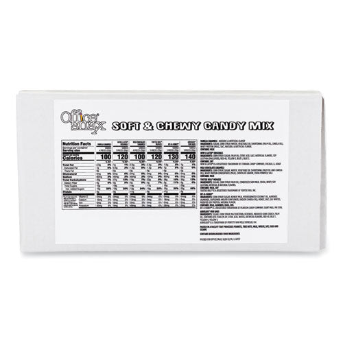 Image of Office Snax® Candy Assortments, Soft and Chewy Candy Mix, 1 lb Bag