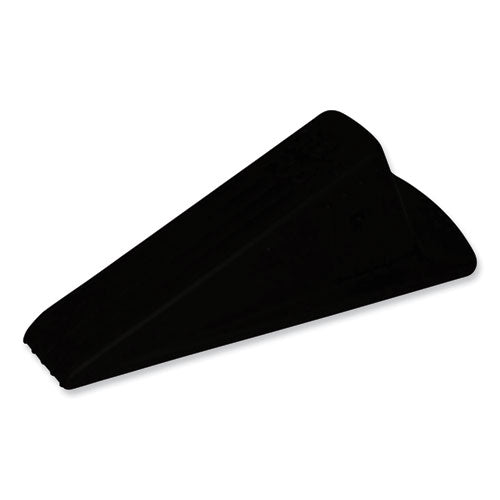 Image of Master Caster® Giant Foot Doorstop, No-Slip Rubber Wedge, 3.5w X 6.75d X 2h, Brown, 2/pack