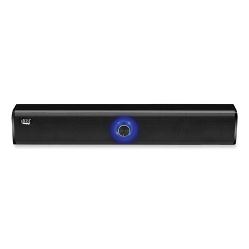 Image of Adesso Wireless Multimedia Soundbar Speaker 20W Xtream S6, Black