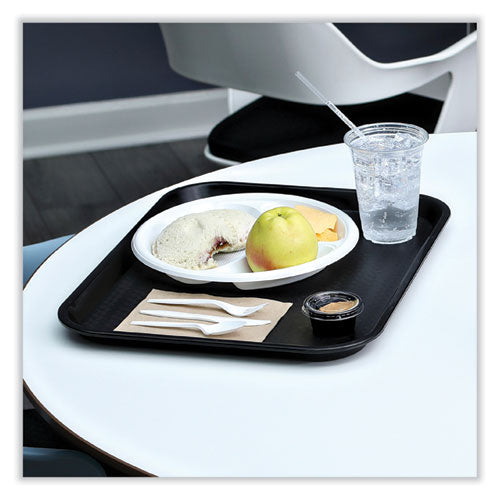 Image of Boardwalk® Six-Piece Cutlery Kit, Heavyweight, Fork/Knife/Napkin/Pepper/Salt/Spoon, Plastic, White, 250/Carton