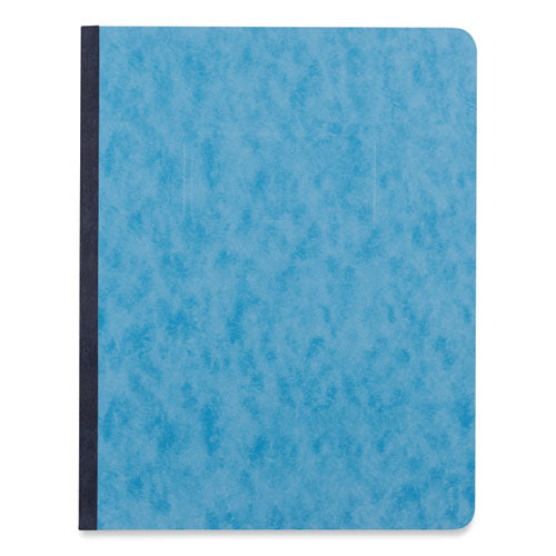 Image of Universal® Pressboard Report Cover, Two-Piece Prong Fastener, 3" Capacity, 8.5 X 11, Light Blue/light Blue