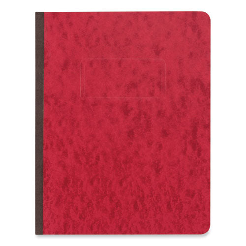 Image of Universal® Pressboard Report Cover, Two-Piece Prong Fastener, 3" Capacity, 8.5 X 11, Executive Red/executive Red