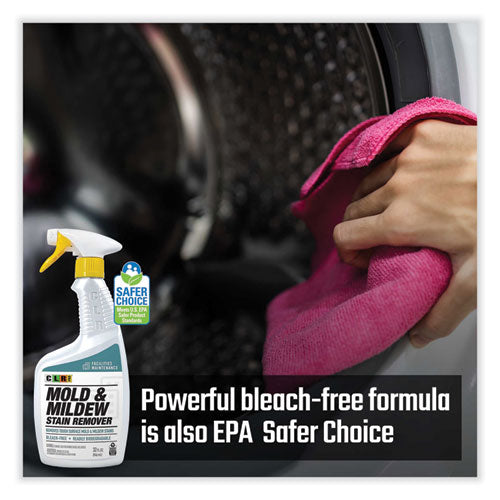 Image of CLR PRO® Mold and Mildew Stain Remover, 32 oz Spray Bottle, 6/Carton