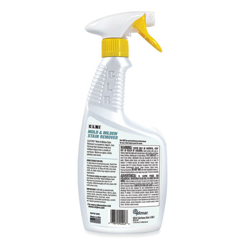 Image of CLR PRO® Mold and Mildew Stain Remover, 32 oz Spray Bottle, 6/Carton