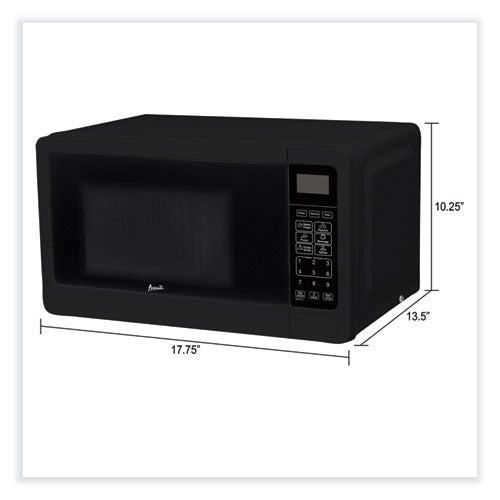 Image of Avanti 0.7 Cu Ft Microwave Oven, 700 Watts, Black