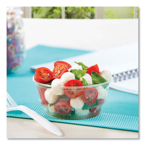 Image of SOLO® Sundae Cups, 5 oz, Plastic, Clear, 50/Bag, 20 Bags/Carton