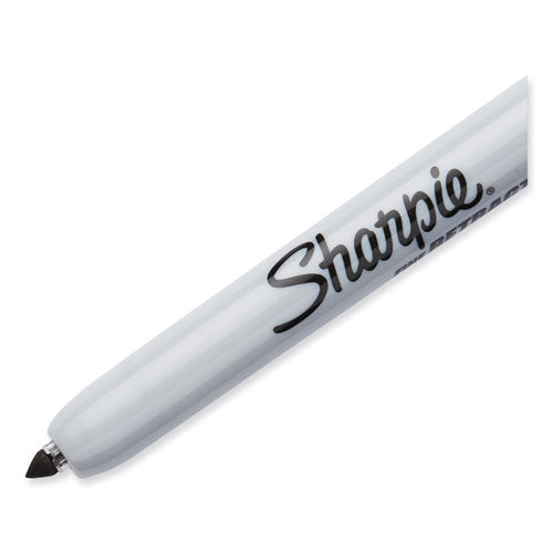 Image of Sharpie® Retractable Permanent Marker Value Pack, Fine Bullet Tip, Black, 36/pack