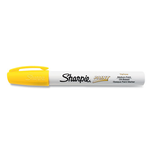 Image of Sharpie® Permanent Paint Marker, Medium Bullet Tip, Yellow