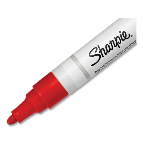 Image of Sharpie® Permanent Paint Marker, Medium Bullet Tip, Red