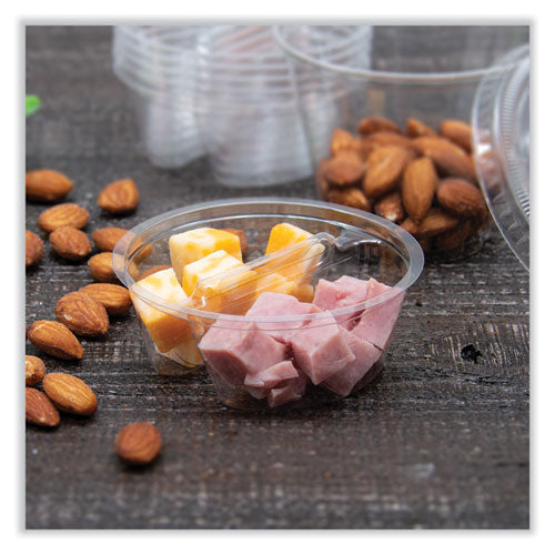 Image of Dart® Plastic Cup Insert, 3.5 oz, 3.6" Diameter x 1.3" h, Clear, 1,000/Carton