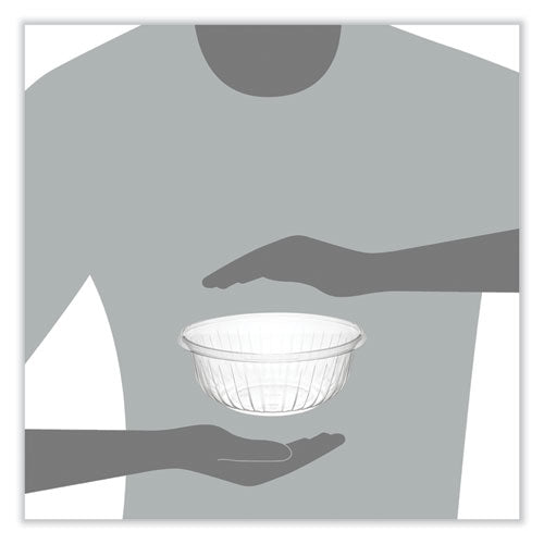 Image of Dart® PresentaBowls Clear Bowls, 32 oz, Plastic, 63/Bag, 4 Bags/Carton, 252 Bowls/Carton
