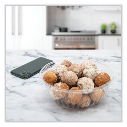 Image of Dart® PresentaBowls Clear Bowls, 32 oz, Plastic, 63/Bag, 4 Bags/Carton, 252 Bowls/Carton