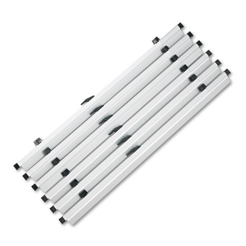 Image of Safco® Sheet File Hanging Clamps, 100 Sheets Per Clamp, 30" Length, 6/Carton