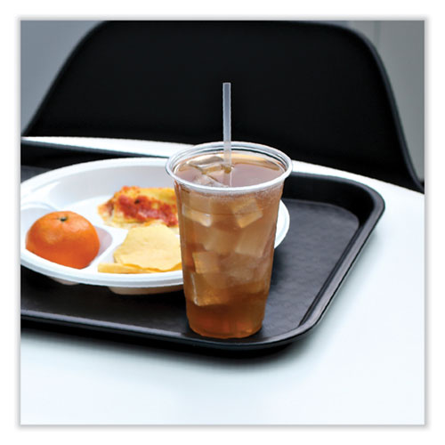 Image of Boardwalk® Clear Plastic Cold Cups, 20 oz, 50/Sleeve, 20 Sleeves/Carton