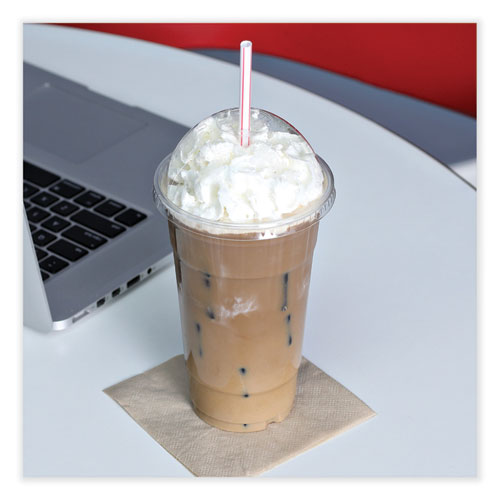 Image of Boardwalk® Clear Plastic Cold Cups, 24 oz, 50/Sleeve, 12 Sleeves/Carton