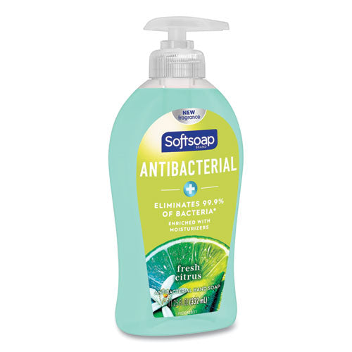 Image of Softsoap® Antibacterial Hand Soap, Fresh Citrus Scent, 11.25 oz, 6/Carton