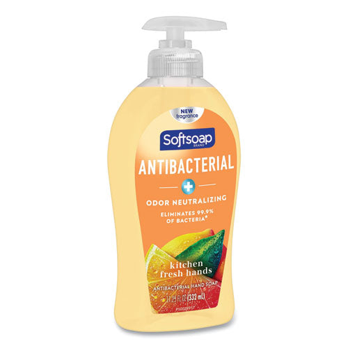 Image of Softsoap® Antibacterial Hand Soap, Citrus Scent, 11.25 oz, 6/Carton