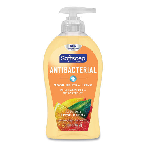 Image of Softsoap® Antibacterial Hand Soap, Citrus Scent, 11.25 oz, 6/Carton