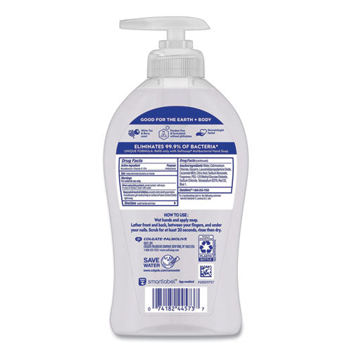 Image of Softsoap® Antibacterial Hand Soap, White Tea and Berry Fusion Scent, 11.25 oz, 6/Carton