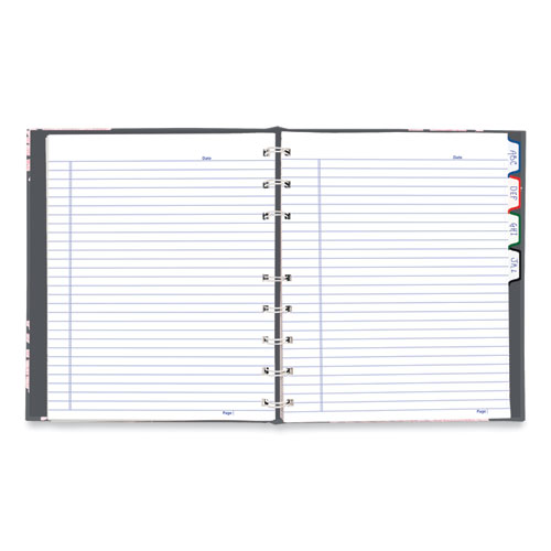 Image of Blueline® Notepro Notebook, 1-Subject, Medium/college Rule, Pink/gray Cover, (75) 9.25 X 7.25 Sheets