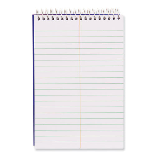 Image of Blueline® High-Capacity Steno Pad, Medium/College Rule, Blue Cover, 180 White 6 x 9 Sheets