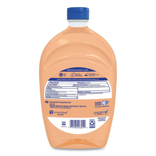 Image of Softsoap® Antibacterial Liquid Hand Soap Refill, Fresh Scent, 50 oz, Orange, 6/Carton