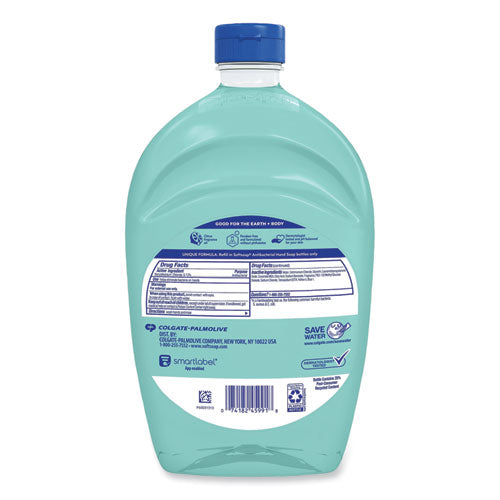 Image of Softsoap® Antibacterial Liquid Hand Soap Refill, Fresh Scent, 50 oz, Green, 6/Carton