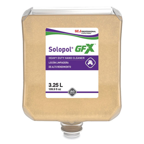 Image of SC Johnson Professional® Solopol GFX Heavy Duty Hand Cleaner Refill, Citrus Scent, 3.25 L, 2/Carton
