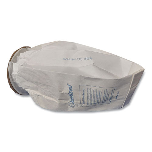 Image of Janitized® Vacuum Filters Designed To Fit Most Commercial 10 Qt. Backpack Vacs, 10/pack