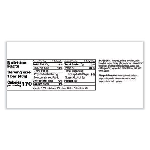 Image of KIND Nuts And Spices Bar, Dark Chocolate Mocha Almond, 1.4 Oz Bar, 12/box